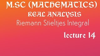 Riemann Stieltjes integral theorem 10 part2 [upl. by Hazeghi348]