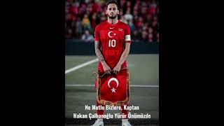 Türkiye Millî Futbol Takımı x Vahşi Kelebek  tff mertgünok hakançalhanoğlu türkiye shorts [upl. by Washburn]