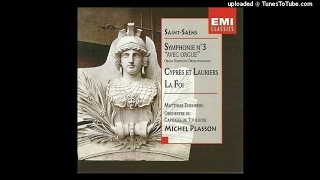 Camille SaintSaëns  Cyprès et lauriers for organ and orchestra Op 156 1919 [upl. by Yhotmit]