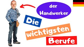 Berufe  Learn German  Deutsch lernen [upl. by Aticilef]