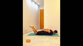 Desafio Pilates na parede 4° treino pilates [upl. by Suoirad]