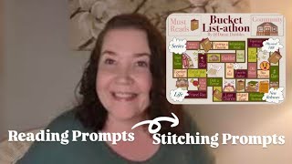 Stitching Vlog Changing Reading Prompts to Stitching Prompts [upl. by Ky]