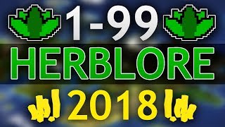 OSRS Ultimate 199 Herblore Guide FastestCheapest of 2018 [upl. by Chill]