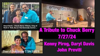 72724 Tribute to Chuck Berry featuring Kenny Pirog Daryl Davis and John Previti [upl. by Enilorak]