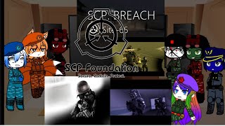 SCP Factions react to Site 65 [upl. by Adyeren870]