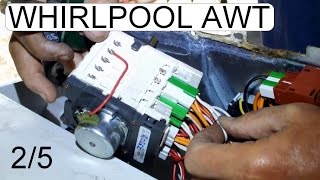 DISASSEMBLE WHIRLPOOL AWT 25 [upl. by Darcia]