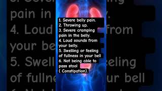 Symptoms of intestinal obstruction [upl. by Attenrad]