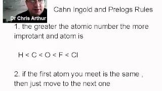 Cahn Ingold and Prelogs priority rules for Stereochemistry [upl. by Slohcin]