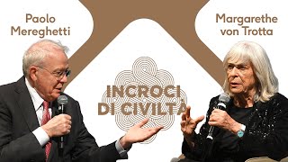 Margarethe von Trotta e Paolo Mereghetti a Incroci di civiltà 2024 [upl. by Sokim739]