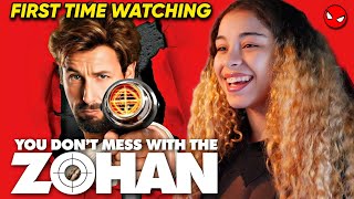 MY FIRST TIME WATCHING YOU DONT MESS WITH THE ZOHAN 2008  REACTION [upl. by Dixie]