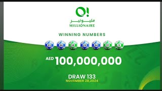 O MILLIONAIRE DRAW RESULT FOR 28112024 [upl. by Anabel]