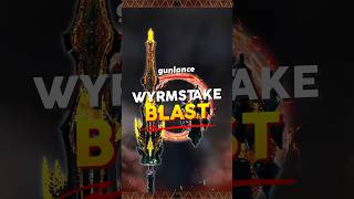 Wyrmstake Blast OP Gunlance Ability 💥 Monster Hunter World MHW MonsterHunter Gaming [upl. by Arva]