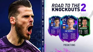 Road to the Knockouts TEAM 2 Prediction RTTK 2 FIFA 22 [upl. by Rattan]