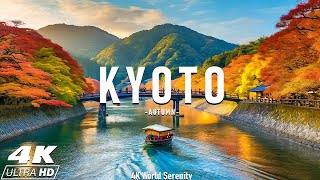 Autumn Kyoto 4K Ultra HD • Stunning Footage Sweden Scenic Relaxation Film with Calming Music [upl. by Annaiviv50]