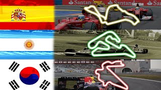 ¿Dónde están ahora Los CIRCUITOS OLVIDADOS de F1 💥 que Desaparecieron del mapa  GP Formula 1 [upl. by Papagena628]