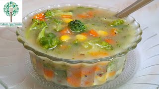 Broccoli soup recipe without milk  broccoli soup recipe without cream  broccoli soup without oil [upl. by Ollayos]