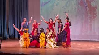 Bridgewater Temple Onam Dance 2023  New Jersey [upl. by Orth]