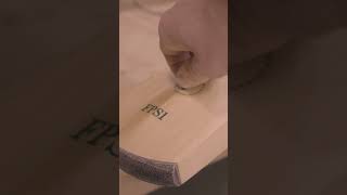 Finishing a lightweight FPS1 cricket bat [upl. by Mann]