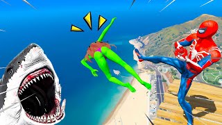 HOMEM ARANHA TROLOU A SHE HULK SUA ex NAMORADA no GTA 5 [upl. by Racso]