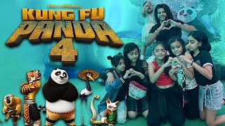 Kung Fu Panda 4 Premiere  Special Screening  vlogs  Twin Baby Diaries [upl. by Onfre]