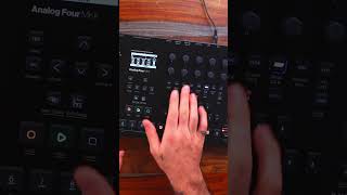 This concept works with any Elektron sequencer elektron analogfour analogfourmkii moogaudio [upl. by Werner10]