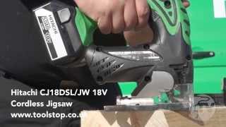 Hitachi CJ18DSL 18V liion Cordless Jigsaw from Toolstop [upl. by Jorgensen]