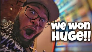 We Won Huge At This Casino In The Bahamas [upl. by Aicel]