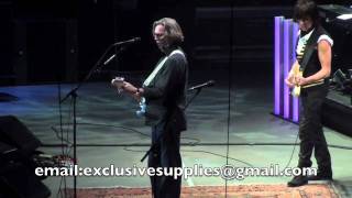 Eric Clapton Jeff Beck O2 Arena 13th February 2010  stunning [upl. by Neelrac]