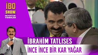 İnce İnce Bir Kar Yağar  İbrahim Tatlıses amp Aşık Mahsuni Şerif amp Murat Çobanoğlu Düet [upl. by Adnah]