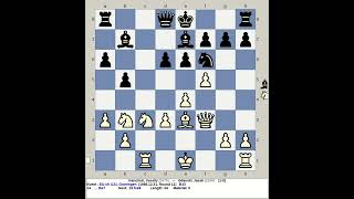 Ivanchuk Vassily vs Gdanski Jacek  EU Chess U21 1986 Groningen Netherlands [upl. by Adlecirg54]