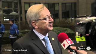 Britain belongs to Europe says Juncker [upl. by Ettennad77]