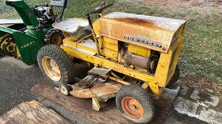 Cub Cadet 100 Sitting 20 Years  Will it run [upl. by Adrea273]