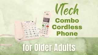 Is this VTech Combo Cordless Phone the Best Home Phone for Older Adults [upl. by Ricarda]