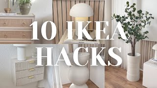 10 IKEA HACKS  IKEA HOME DECOR IDEAS YOU WILL ACTUALLY LOVE 😍🛠✨ [upl. by Anieral]