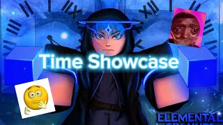 Roblox Elemental Ground  Time showcase [upl. by Pentheam165]