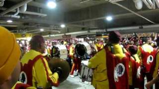 Redskins Marching Band Grooving After the Cleveland Browns Game [upl. by Talmud]