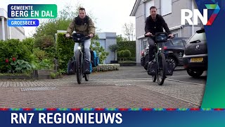 Tapas Trappers uit Groesbeek fietsen naar Madrid  RN7 REGIONIEUWS [upl. by Eiloj]