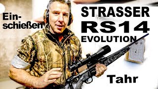 STRASSER RS 14 Evolution  Einschießen mit Sax KJG und Leica Magnus [upl. by Alvinia816]