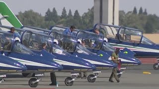 Frecce Tricolori heads to North America for first time in three decades [upl. by Lydie]