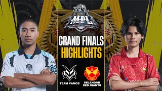 TEAM VAMOS vs SELANGOR RED GIANTS HIGHLIGHTS  MPL MALAYSIA S14 GRAND FINAL SRG vs VAMOS [upl. by Jessabell]