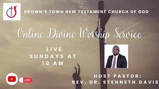 Online Divine Sunday Worship Service  Rev Dr Stenneth Davis  February 4 2024 [upl. by Keavy]