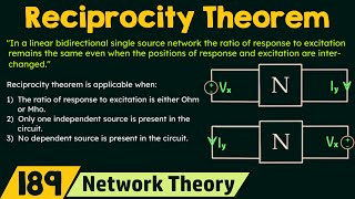 Reciprocity Theorem [upl. by Sisile]