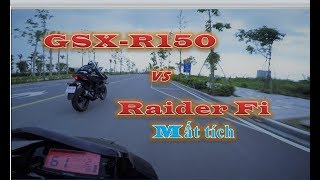 Suzuki GSXR150 vs Raider 150 Fi 2017  thật bất ngờ  Thanh TN MotoVlog [upl. by Ydok725]