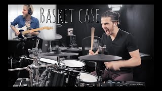 GREEN DAY  BASKET CASE  DRUM COVER  EPIC Guitar Solo [upl. by Acinorehs]