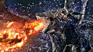 Dark Souls 3 Ringed City Darkeater Midir Boss Fight 4K 60FPS [upl. by Anytsirk]