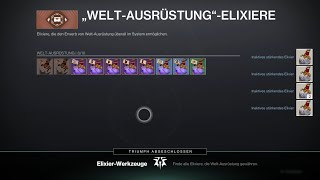 Destiny 2014 Elixiere Freischalten quotUPDATEquot  Mehr Rezepte Freischalten 😄HDPS5 [upl. by Ernaldus]