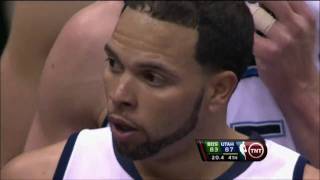 Deron Williams clutch shot vs Boston in HD [upl. by Phelips]