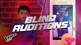 The Voice Kids Viral singing kid nasa ‘The Voice Kids Philippines’ na Blind Auditions [upl. by Ahsinoj]