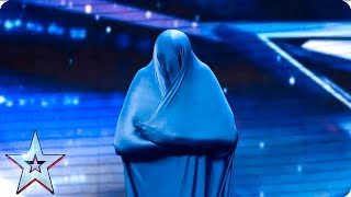 The Blue Bag Lady leaves the Judges seeing red  Auditions Week 4  Britain’s Got Talent 2016 [upl. by Samuella331]