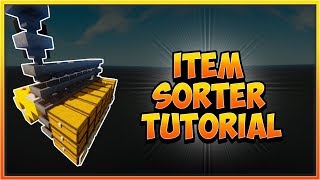 Item Sorter Clasificador de Items  Tutorial Minecraft 121  1144 [upl. by Myron777]